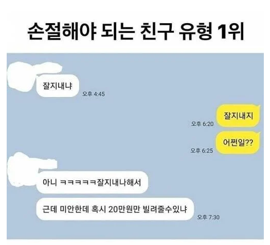 손절해야 하는 친구 유형 1위.png